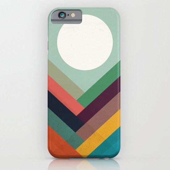 Rows of valleys iPhone & iPod Case