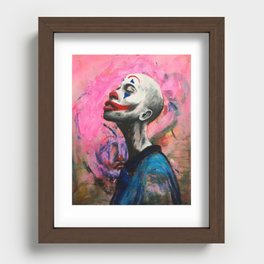 A Clown Reborn Recessed Framed Print