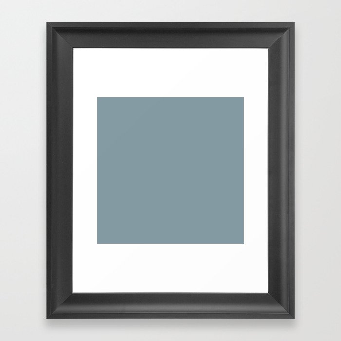 Elephant Grey Framed Art Print