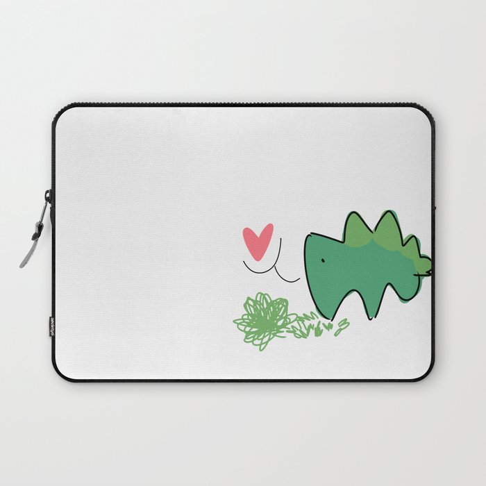 stegosaur-love Laptop Sleeve