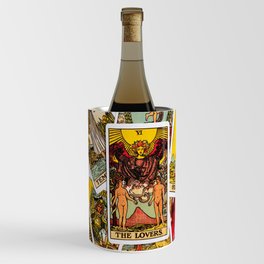 Tarot Card "The Lovers" Wine Chiller