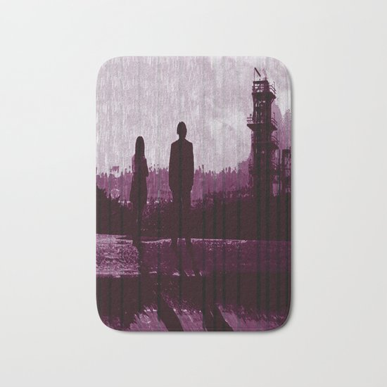 Watching the Refinery Bath Mat