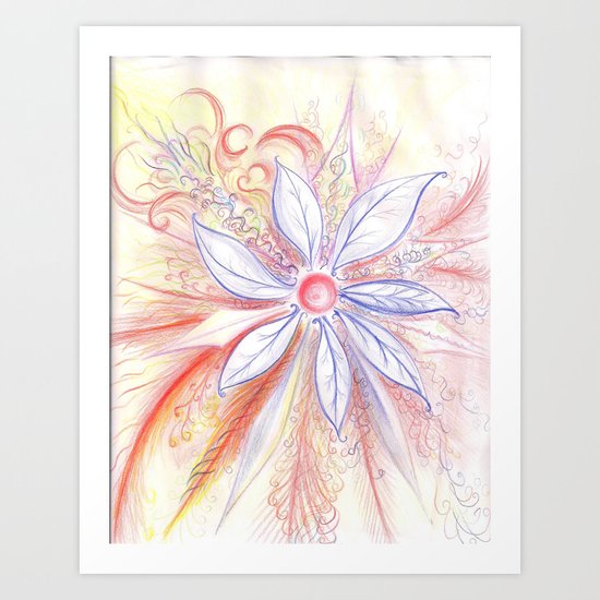 Ice Melt Art Print