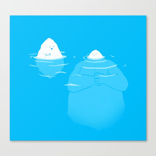 The Tip Of The Iceberg Canvas Print