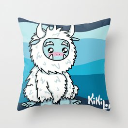 Yeti - Licious Throw Pillow