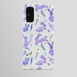Easter Bunnies - Very peri Android Case