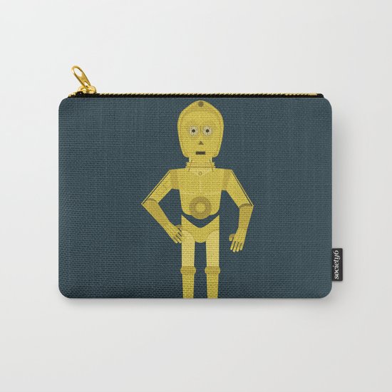Flat citripio Carry-All Pouch