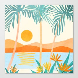 Bali Sunset Canvas Print