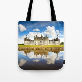 Chambord castle. Loire Valley, France Tote Bag