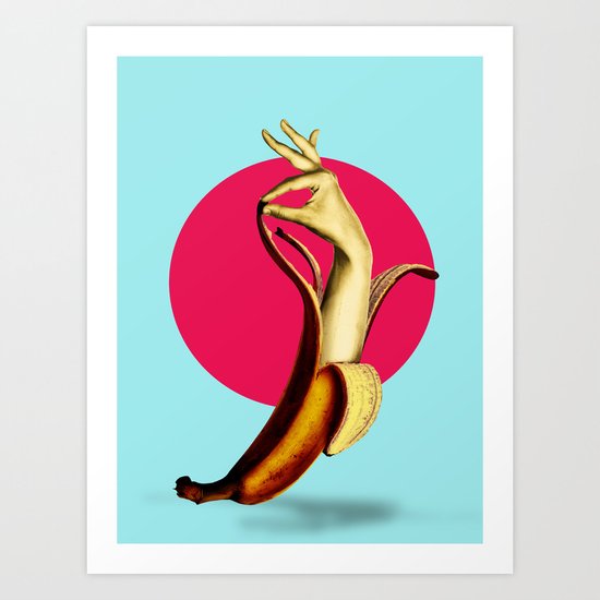 El Banana Art Print