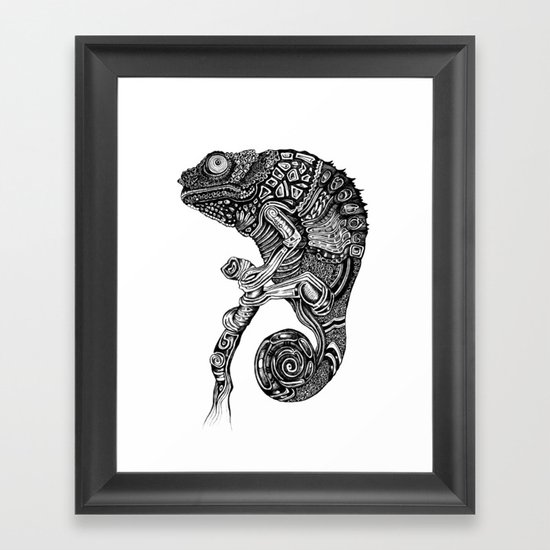 Chameleon Framed Art Print