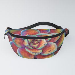 Hens and Chicks by CREYES Fanny Pack