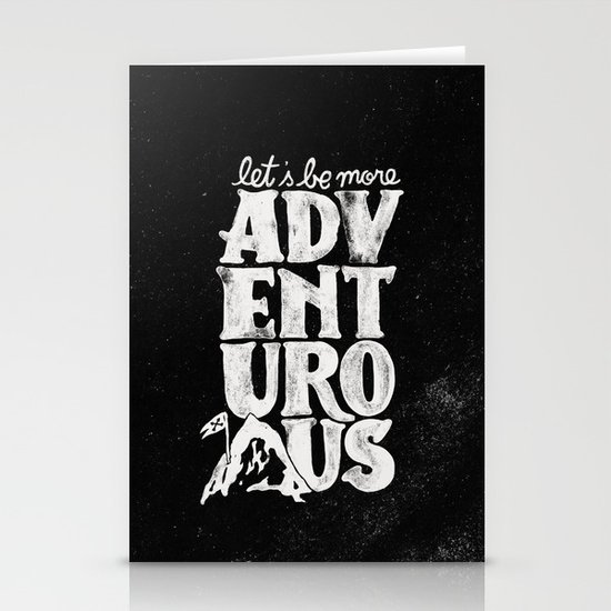 MORE ADVENTUROUS II Stationery Cards