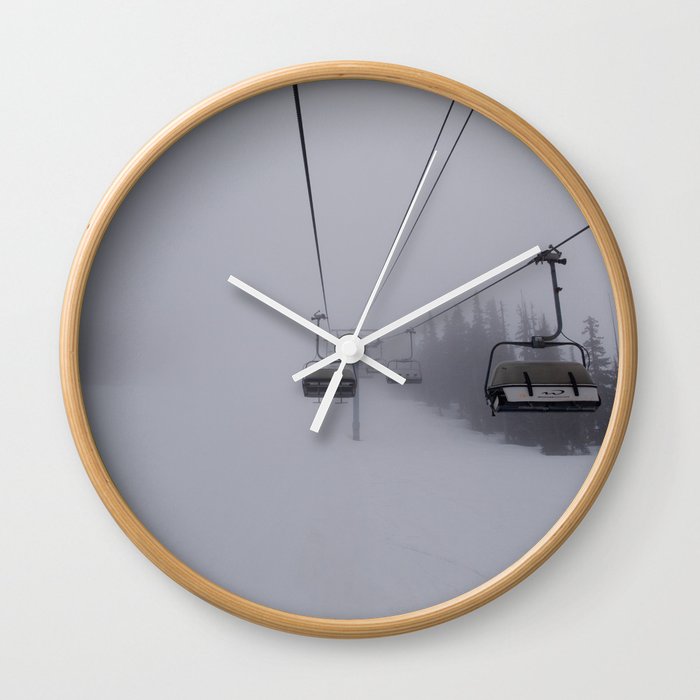 Into the unknown Wall Clock