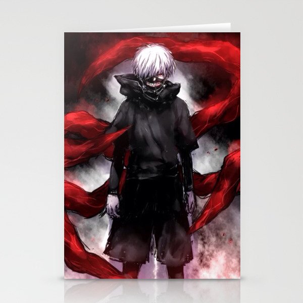 Tokyo Ghouls Anime Cool Cosplay Stationery Cards By Rumahcreative Society6