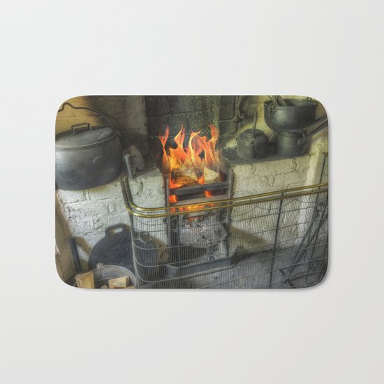 Olde Kitchen Fire Bath Mat