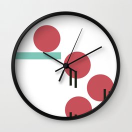 If Your Friends Jumped Off a Cliff... #minimal #buyart Wall Clock