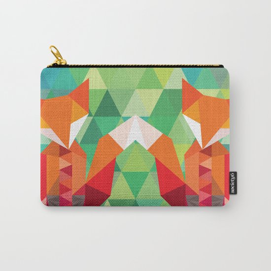 Fox in the woods Carry-All Pouch