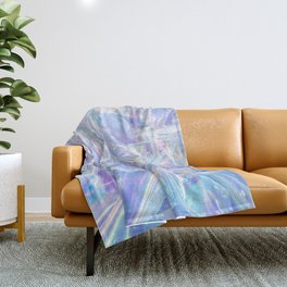 Sparkly Holographic Throw Blanket