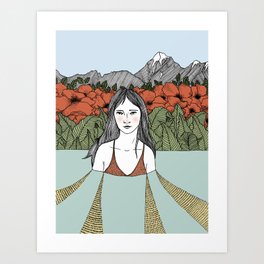 In the Thick of it All Art Print