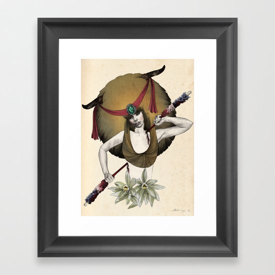 Taurus - Colour version Framed Art Print
