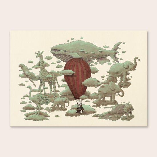 Cloud Watching Canvas Print
