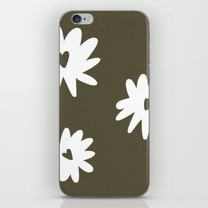 Minimal flora 20 iPhone Skin