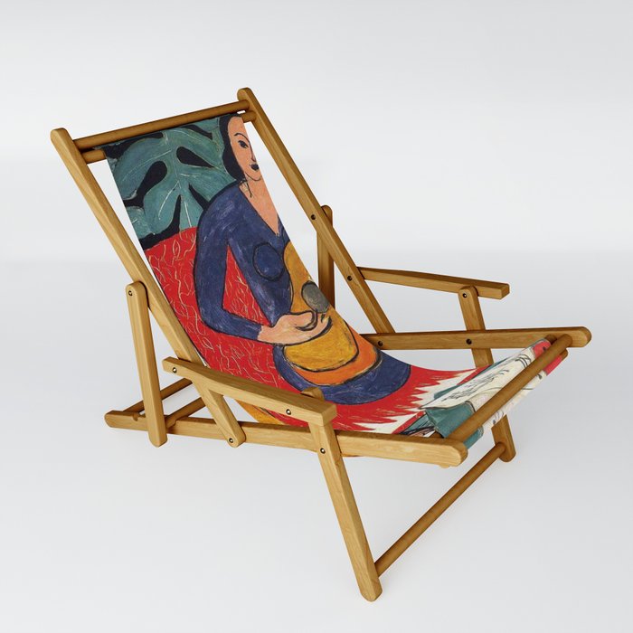 The Music (La Musique) 1939 By Henri Matisse Sling Chair