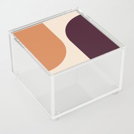 Modern Minimal Arch Abstract LXXXVII Acrylic Box