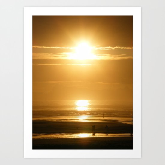 Glow Art Print