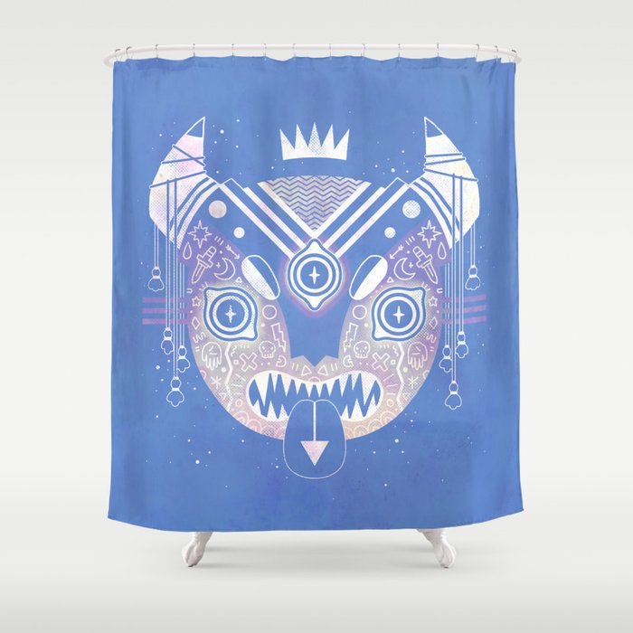 Sky Demon Shower Curtain