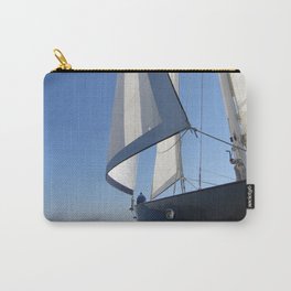 big sailboat sailing Carry-All Pouch