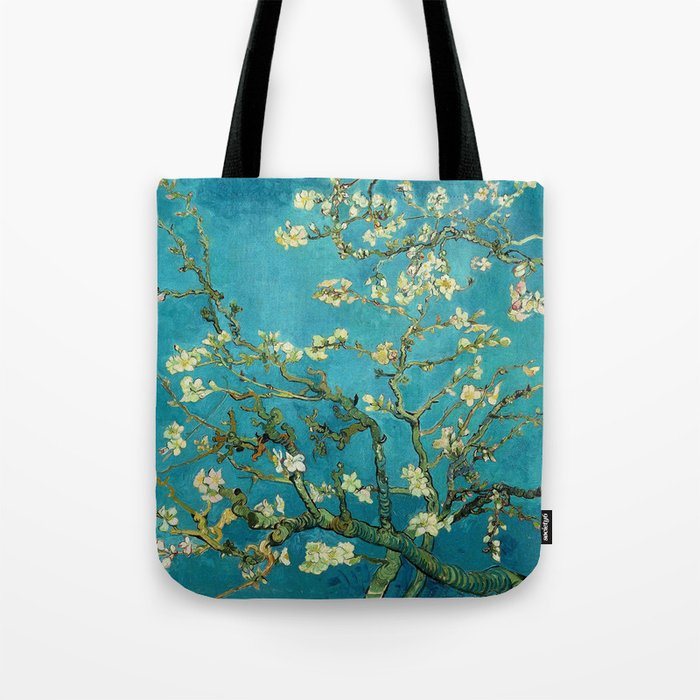 Vincent Van Gogh Blossoming Almond Tree Tote Bag by Art Gallery