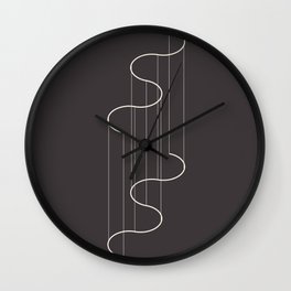 SOFT ISOMETRY I Wall Clock
