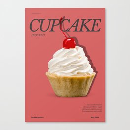 Cupcake Treat Canvas Print