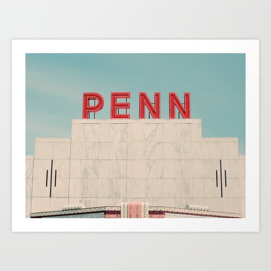 Penn Art Print