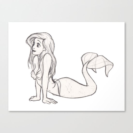 Part of Your World (Disney The Little Mermaid) Canvas Print