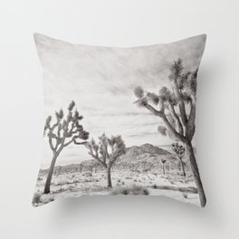 Joshua Tree Park by CREYES Throw Pillow