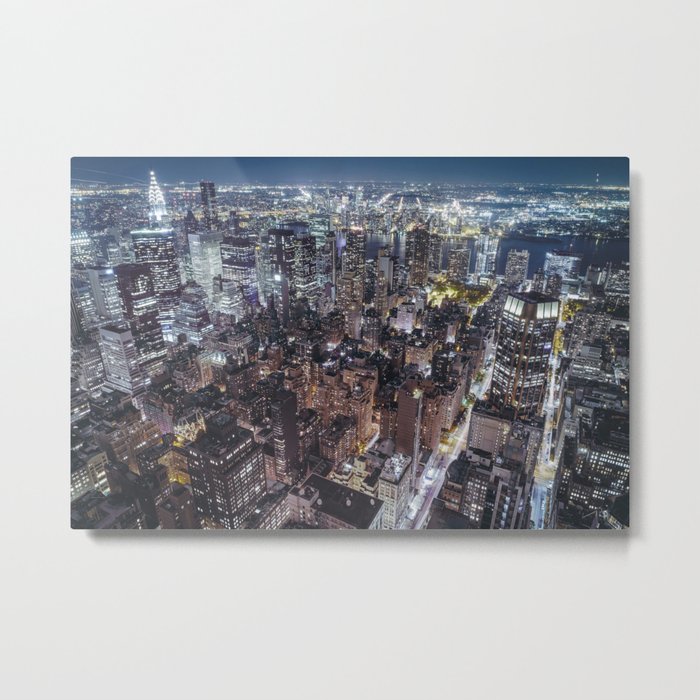 New York City Skyline V Metal Print