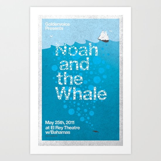 Noah and The Whale Art Print