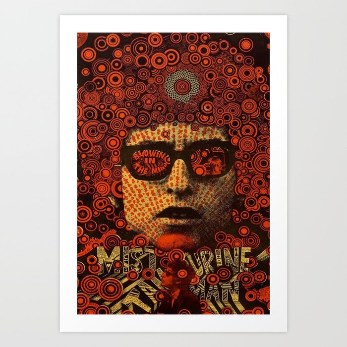 Vintage 1967 Bob Dylan British Concert Poster by Martin ...