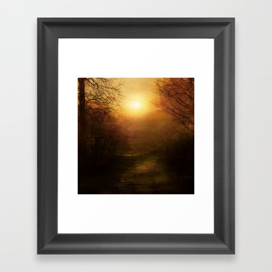 April Ethereal Framed Art Print