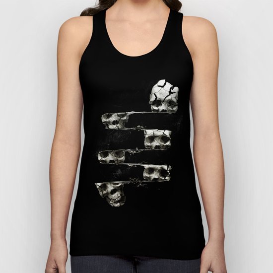 SKULL 3 Unisex Tank Top
