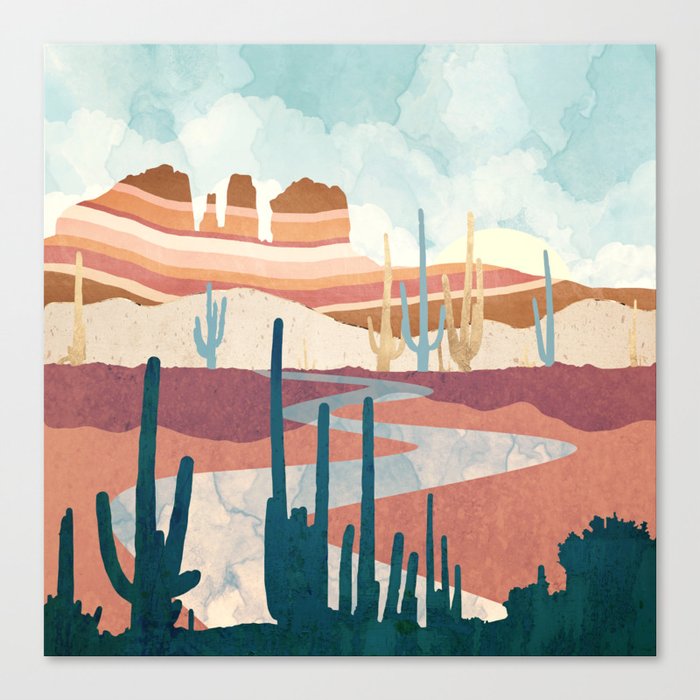 Desert Vista Canvas Print