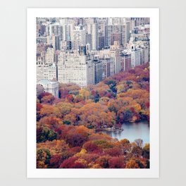 Autumn in New York - Travel Photography Art Print