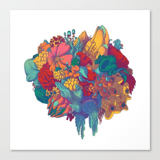 Flora Canvas Print