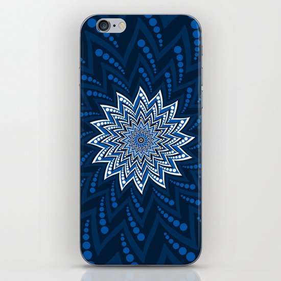 Blue iPhone & iPod Skin