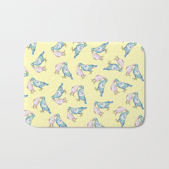 Love Birds Bath Mat