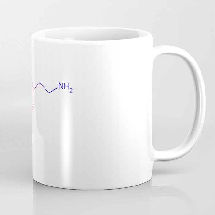 Peyote Mescaline Molecule - lophophora williamsii Coffee Mug