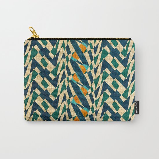 Braiding Colors Carry-All Pouch
